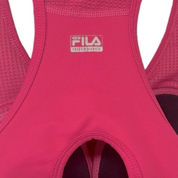 Fila Performance Sports Bra-Size Large - Picture 4 of 6